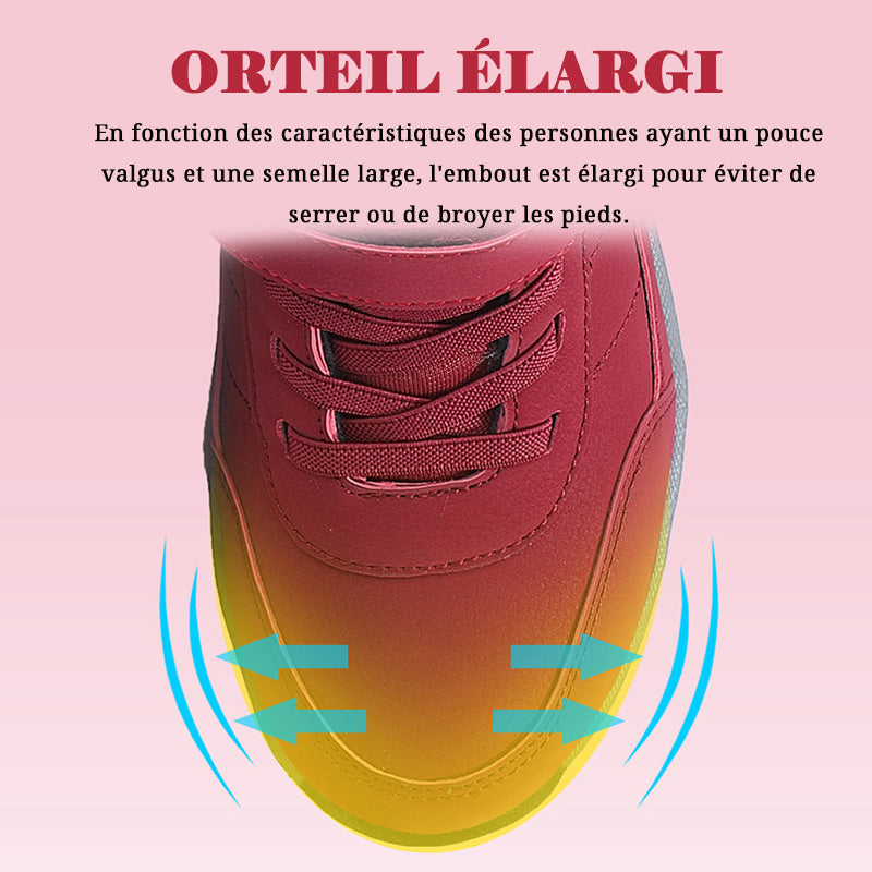 (+5℃🔥)Bottes de neige pour sports d'extérieur en polaire imperméable W088