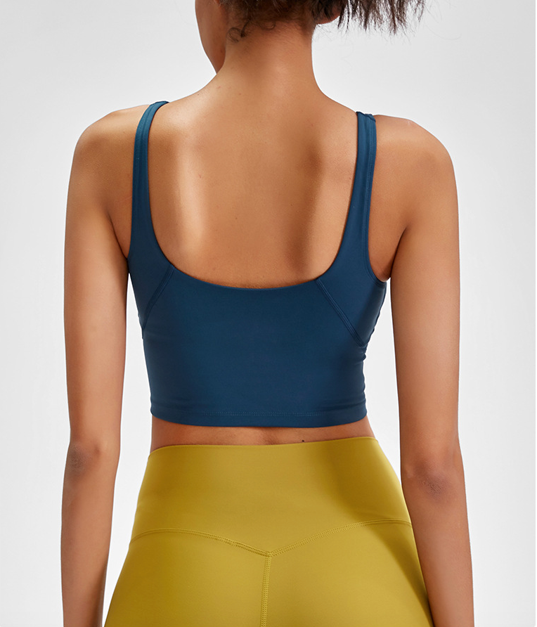 Soutien-gorge de sport pour femme, soutien-gorge de course à haute intensité et haut de yoga anti-choc-BH66