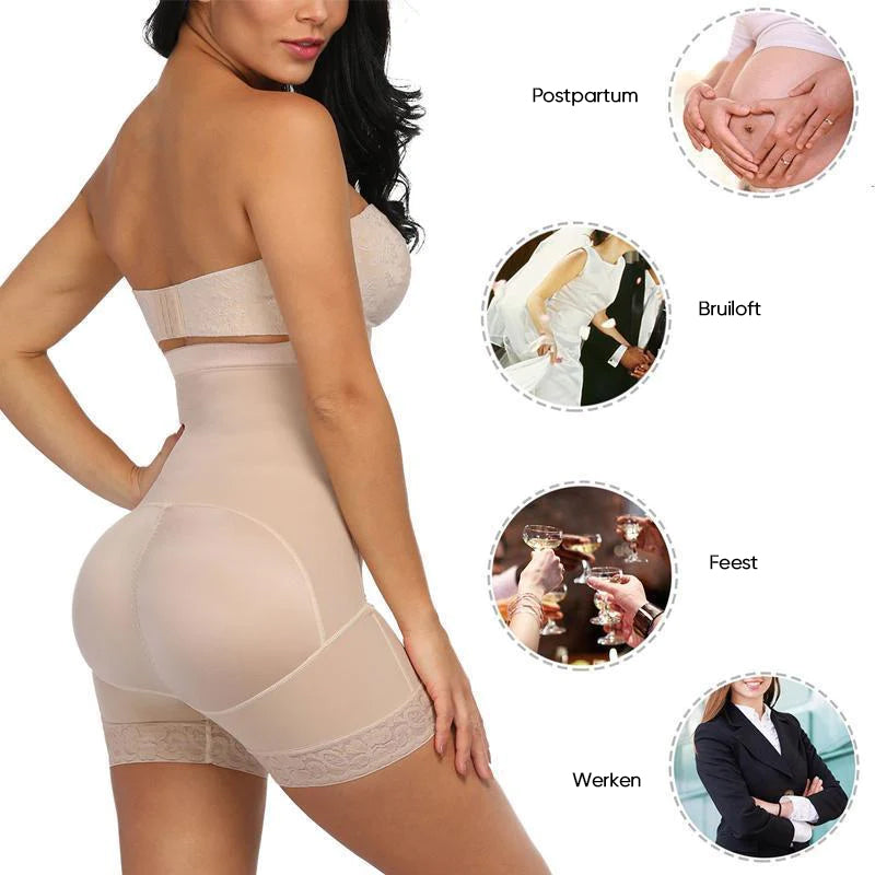 Culotte sculptante à taille haute avec ceinture de compression - SH06