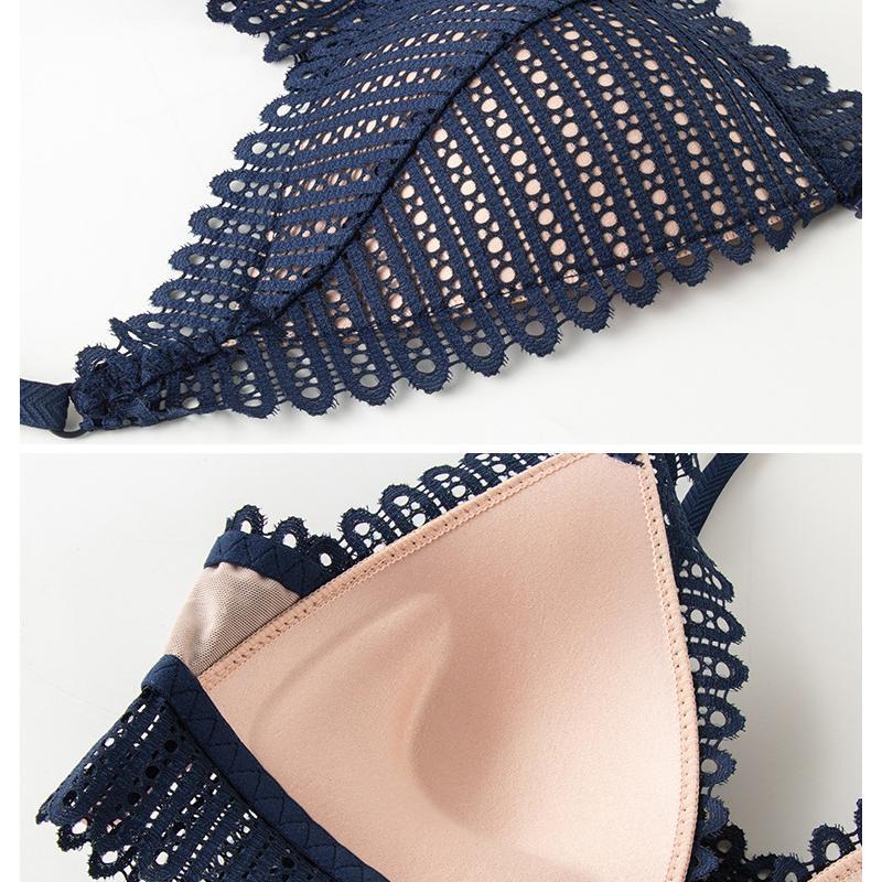 Soutien-gorge à bord respirant avec fermeture avant - (BH19)