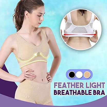 🔥Soldes estivales chaudes🔥 Soutien à 360°, soutien-gorge de sport respirant sans fil et correcteur de posture (BH35)