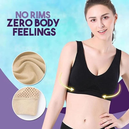 🔥Soldes estivales chaudes🔥 Soutien à 360°, soutien-gorge de sport respirant sans fil et correcteur de posture (BH35)