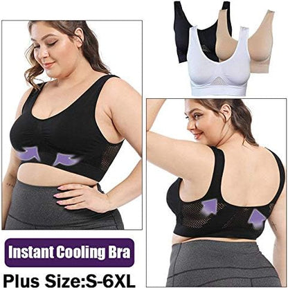 🔥Soldes estivales chaudes🔥 Soutien à 360°, soutien-gorge de sport respirant sans fil et correcteur de posture (BH35)