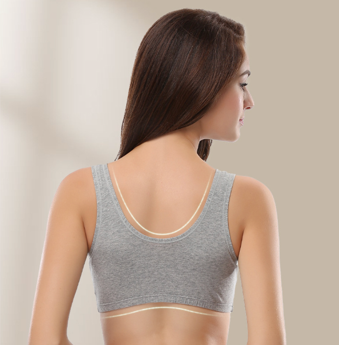 🎄Vente chaude de Noël 49% de réduction 🔥 Soutien - gorge sans fil anti - affaissement instantané en pur coton-BH55