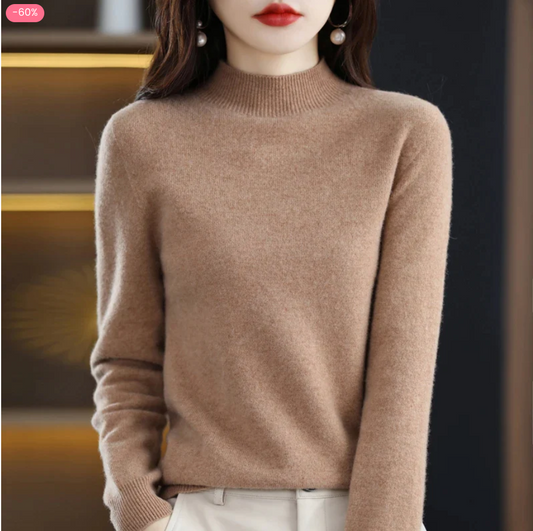 Offre Spéciale de la Saint-Valentin-50 % 🔥 : Pull en cachemire pour femmes, doux, chaud, uni, nouveau style hivernal-KW04
