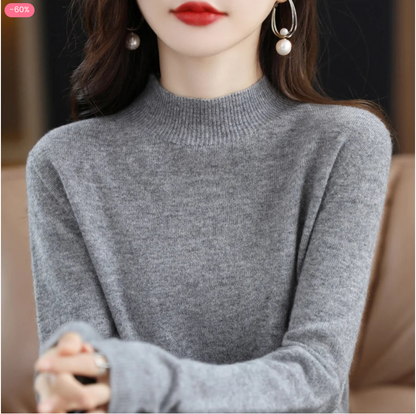 Offre Spéciale de la Saint-Valentin-50 % 🔥 : Pull en cachemire pour femmes, doux, chaud, uni, nouveau style hivernal-KW04