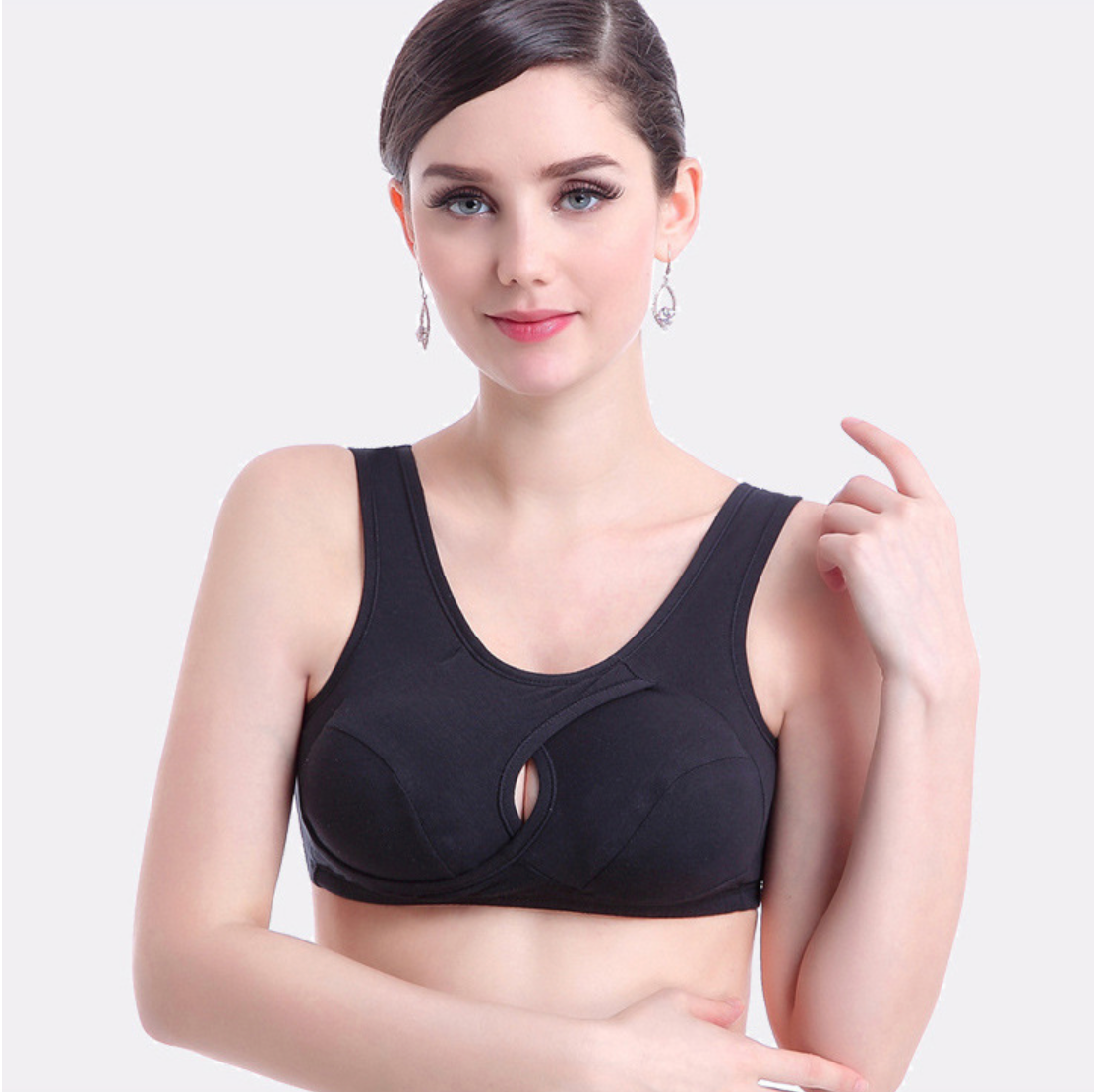🎄Vente chaude de Noël 49% de réduction 🔥 Soutien - gorge sans fil anti - affaissement instantané en pur coton-BH55
