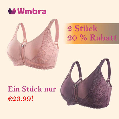 Dernier jour : 50% de réduction - Correction de posture & Soutien-gorge sans armatures à fermeture éclair intégrale et couverture complète - BH01.