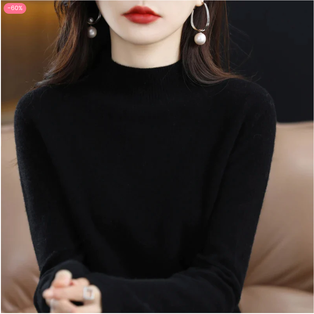 Offre Spéciale de la Saint-Valentin-50 % 🔥 : Pull en cachemire pour femmes, doux, chaud, uni, nouveau style hivernal-KW04