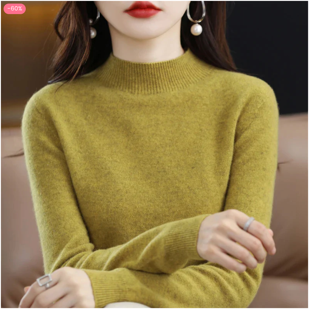 Offre Spéciale de la Saint-Valentin-50 % 🔥 : Pull en cachemire pour femmes, doux, chaud, uni, nouveau style hivernal-KW04