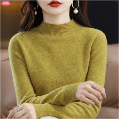 Offre Spéciale de la Saint-Valentin-50 % 🔥 : Pull en cachemire pour femmes, doux, chaud, uni, nouveau style hivernal-KW04