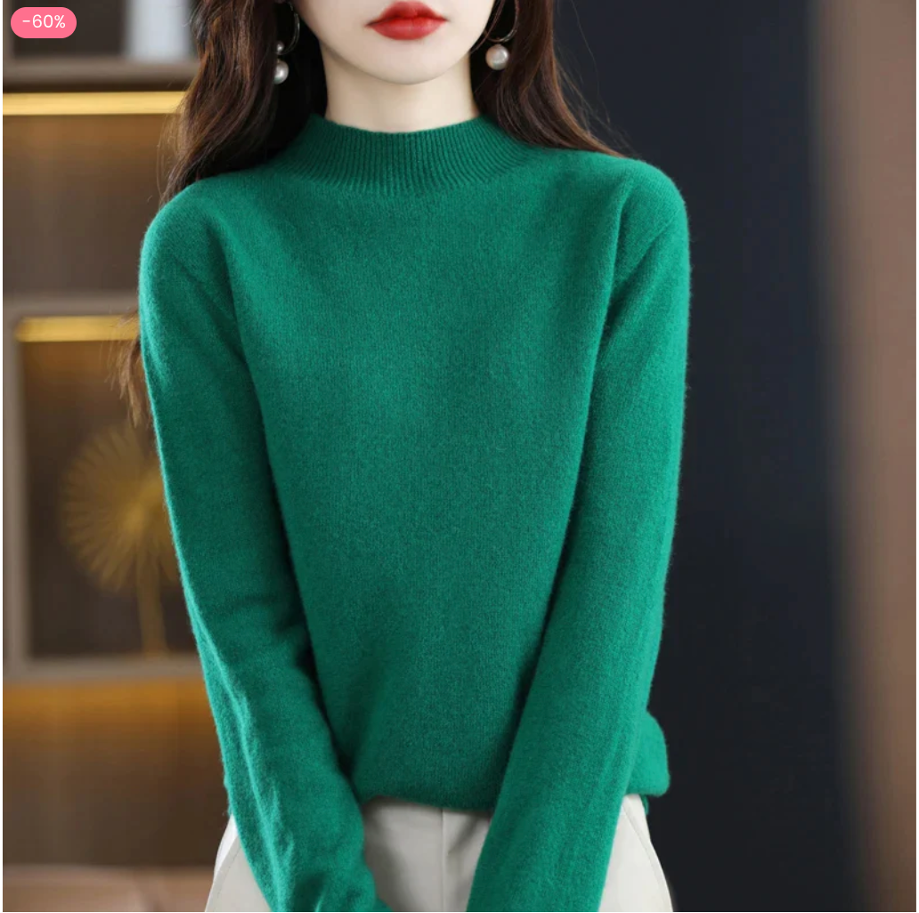 Offre Spéciale de la Saint-Valentin-50 % 🔥 : Pull en cachemire pour femmes, doux, chaud, uni, nouveau style hivernal-KW04