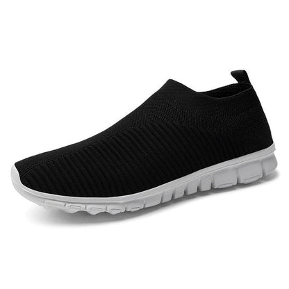 Chaussures de marche d'extérieur à enfiler unisexes (soutien de la voûte plantaire, anti-dérapant, correction de la posture, design à enfiler)