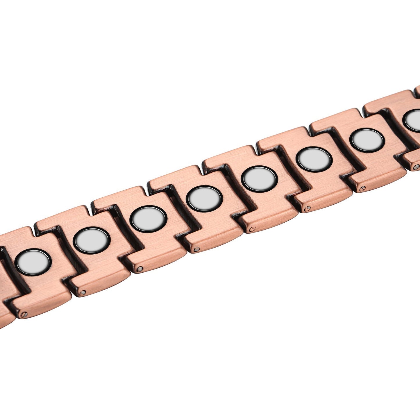 Bracelet magnétique en cuivre de traitement puissant pour hommes-BT091