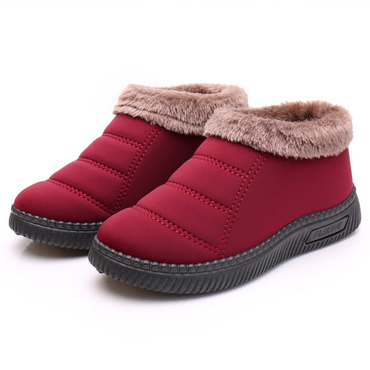 Bottes chaudes en polaire antidérapantes pour femmes
