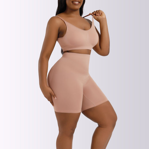 Culotte gainante taille haute pour aplatir le ventre et sculpter les fesses, modèle minceur et sécurisé