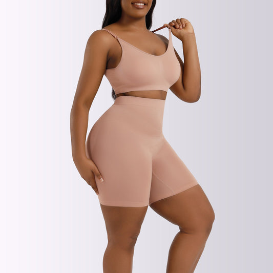 Culotte gainante taille haute pour aplatir le ventre et sculpter les fesses, modèle minceur et sécurisé