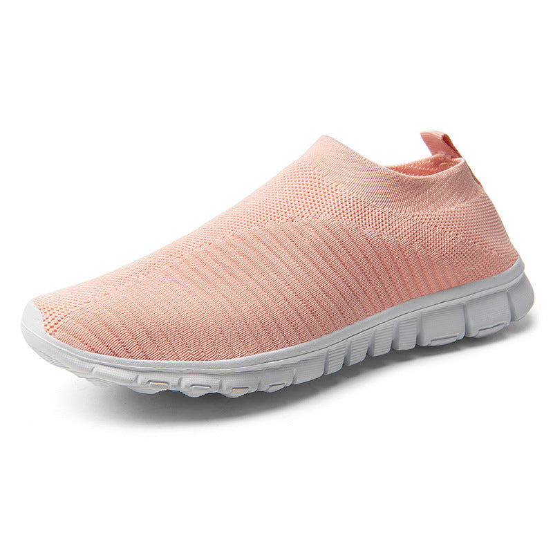 Chaussures de marche d'extérieur à enfiler unisexes (soutien de la voûte plantaire, anti-dérapant, correction de la posture, design à enfiler)