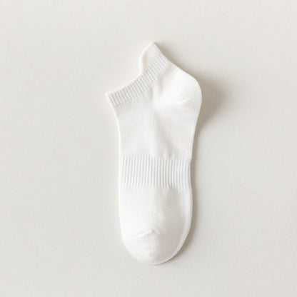 Chaussettes d'été respirantes en coton pur pour femmes