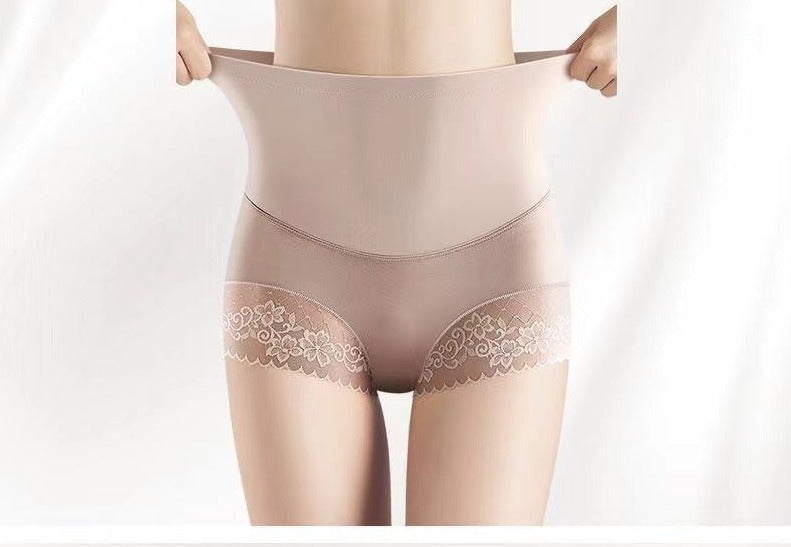 Shorts à taille haute et contrôle du ventre pour femmes en taille plus-SH09