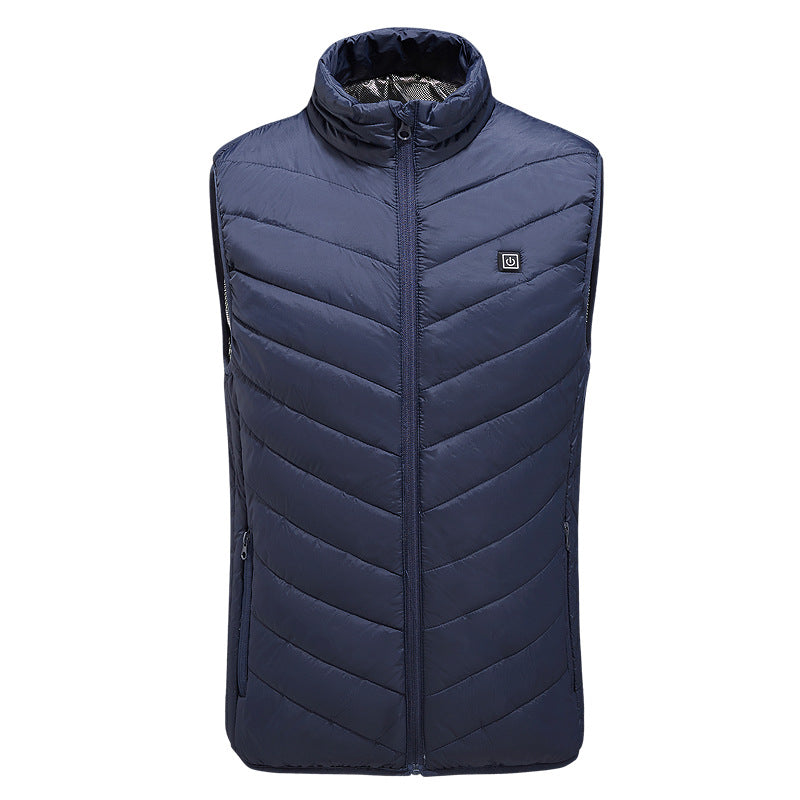 🎉Soldes du Nouvel An 2024! 🔥 Gilet chauffant rechargeable à 9 zones chauffantes révolutionnaire amélioré ( 🔥 Chauffage rapide en 3 secondes!)