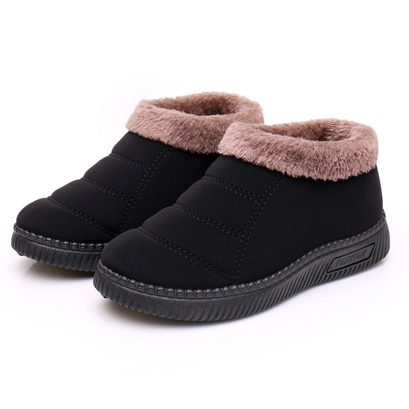Bottes chaudes en polaire antidérapantes pour femmes