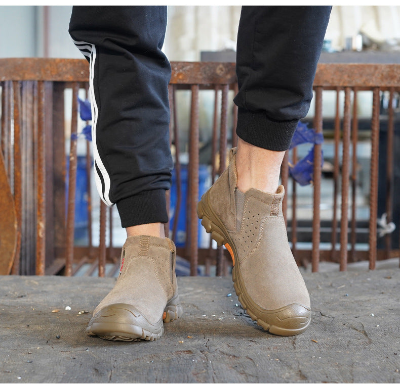 Chaussures De Marche D'extérieur À Enfiler Unisexes (Soutien De La Voûte Plantaire, Anti-Dérapant, Correction De La Posture, Design À Enfiler)-A4111