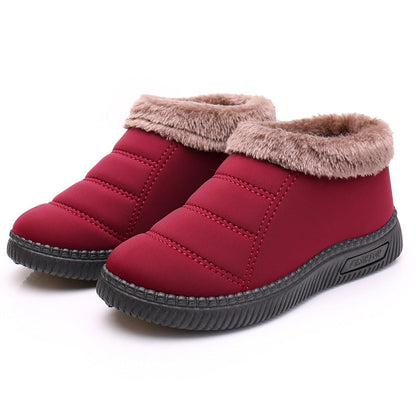 Bottes chaudes en polaire antidérapantes pour femmes