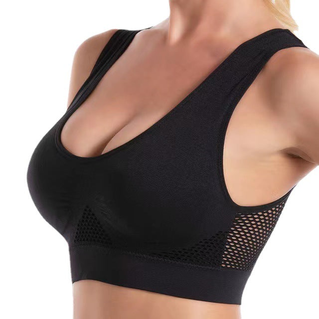 Soutien-gorge respirant Cool Lift Up Air - Soutien-gorge d'air - Soutien-gorge de confort de refroidissement perméable à l'air sans fil sans couture pour femmes- BH35BH35