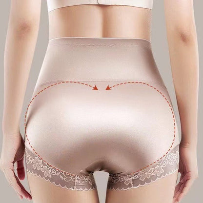 Shorts à taille haute et contrôle du ventre pour femmes en taille plus-SH09
