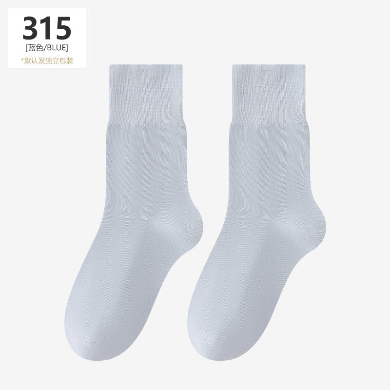 Chaussettes pour femmes mi-hautes, amples, antibactériennes en pur coton avec désodorisant SO 03