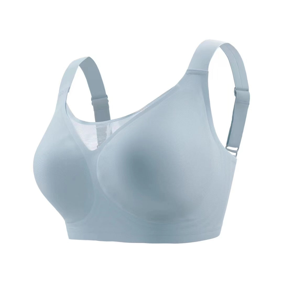 Soutien - gorge Push - up super élastique soyeux couleur unie d'été avec sensation de gelée BH30