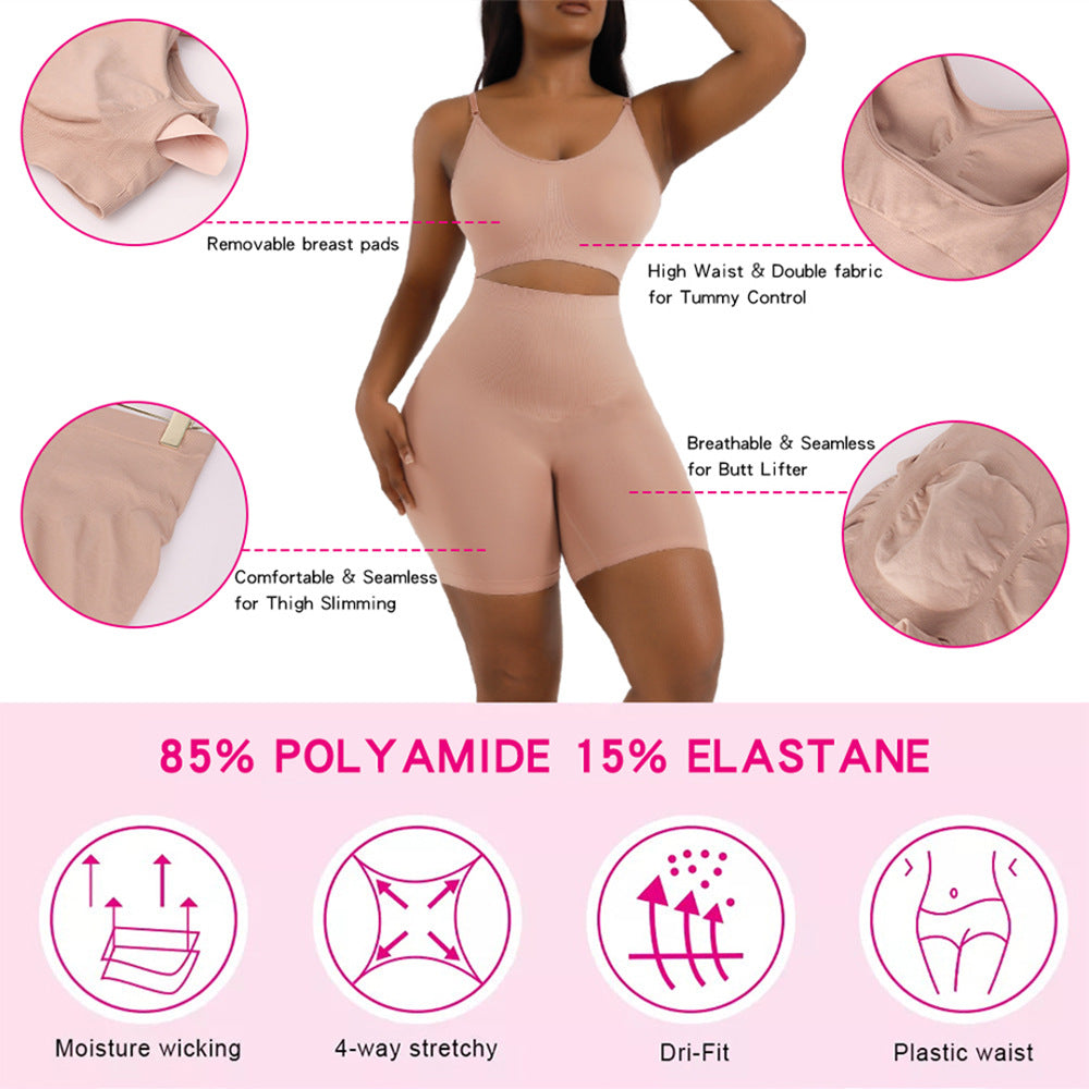 Culotte gainante taille haute pour aplatir le ventre et sculpter les fesses, modèle minceur et sécurisé