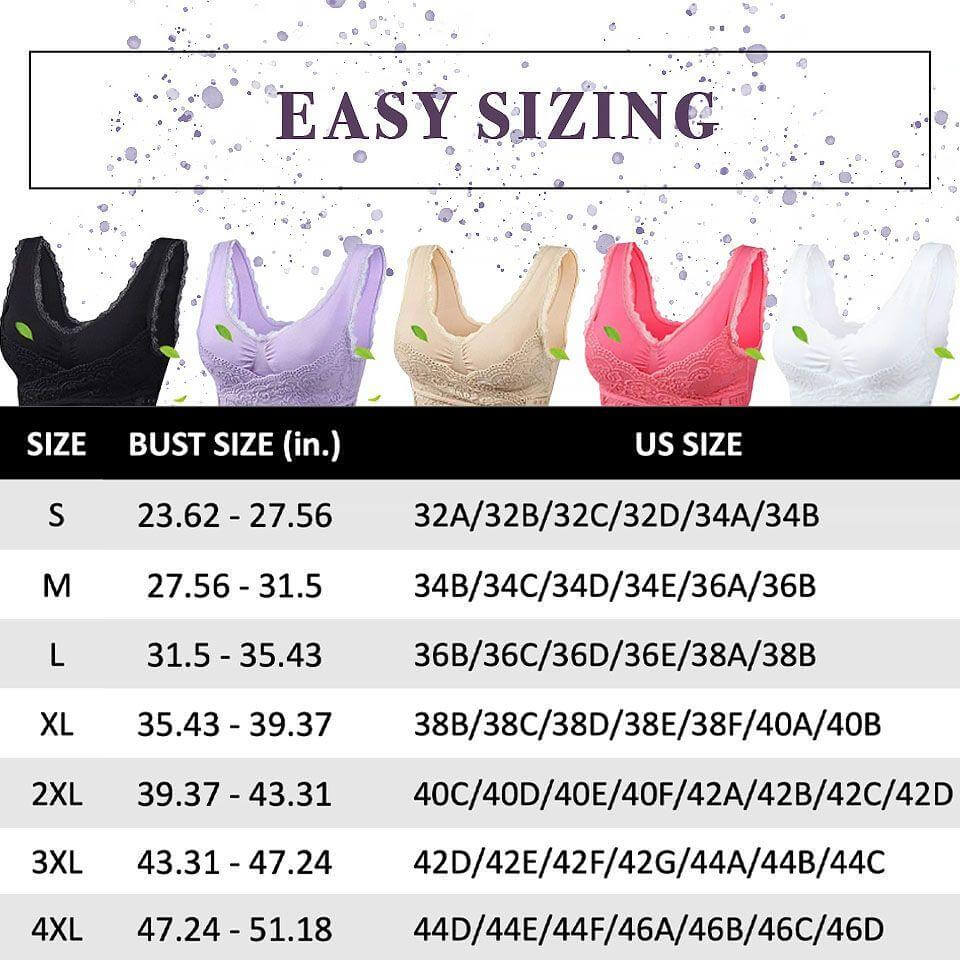 Soutien-gorge push-up sans couture avec boucle latérale croisée à l'avant - BH06