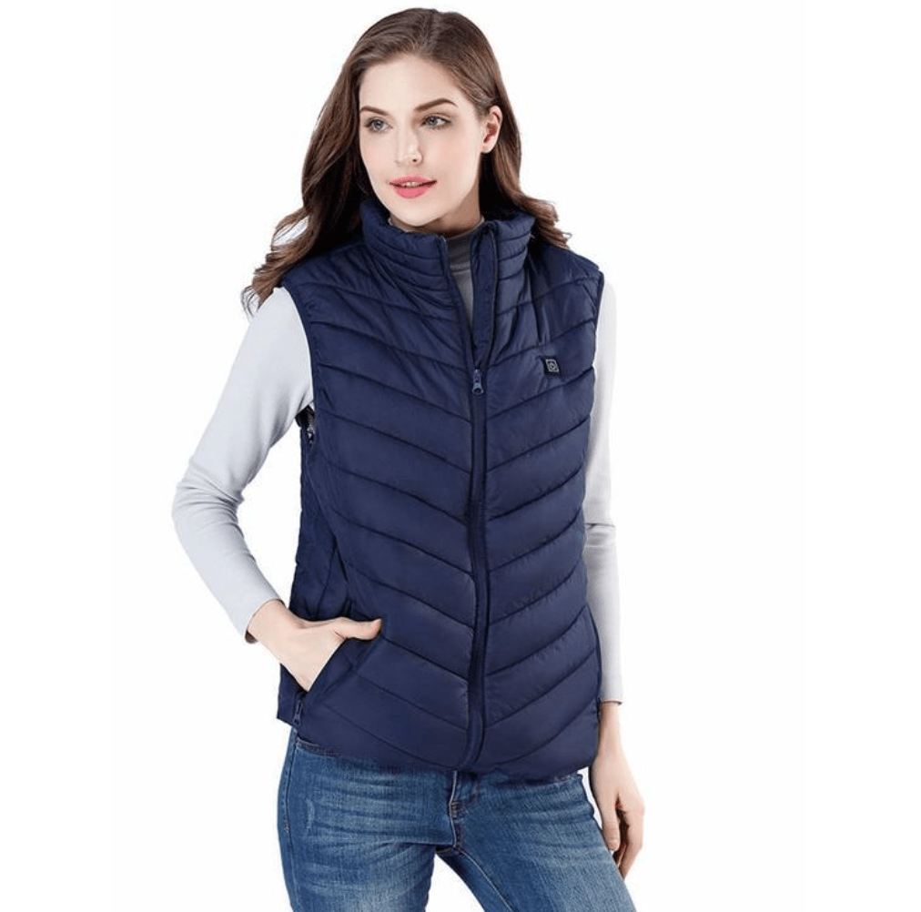 🎉Soldes du Nouvel An 2024! 🔥 Gilet chauffant rechargeable à 9 zones chauffantes révolutionnaire amélioré ( 🔥 Chauffage rapide en 3 secondes!)